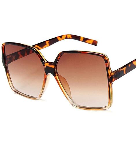 Fashion Square Sunglasses Women Luxury Brand Designer Vintage Cat Eye