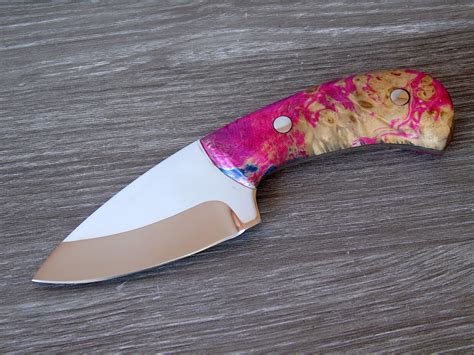 Mini knife Kid-2 Field knife Camping knife Hunting knife | Etsy | Knife, Handmade knives, Mini