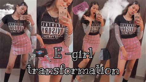 How To Look Like An E Girl E Girl Transformation Look Youtube