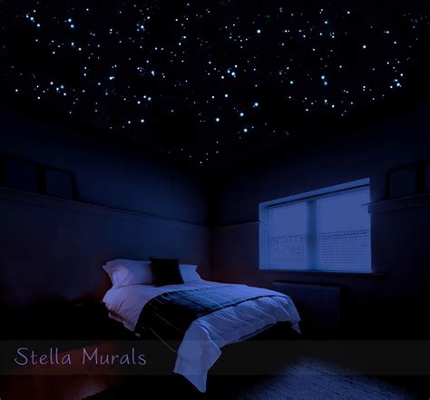 Glow In The Dark Star Stickers For A Realistic Night Sky Ceiling Sky