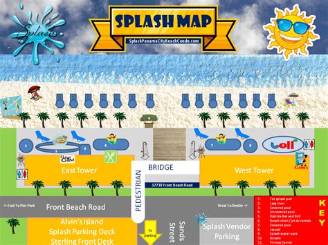 Map Of Panama City Beach Condos Printable Templates Free