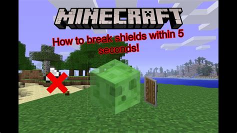 El cactus es una planta que se genera de forma natural en los biomas más secos de minecraft, que son el bioma de desierto y en bioma badlands, anteriormente conocido como mesa. Best way to break a shield in Minecraft 1.16.1 - YouTube