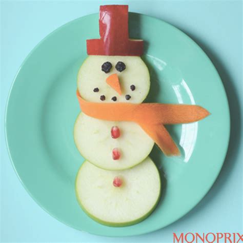 Snowman Edible Food Creative Food Food Art