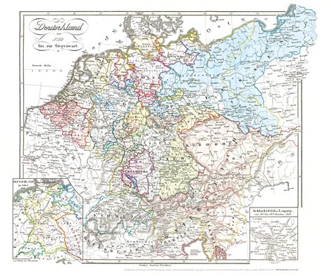 März 1933 > die juden erklären deutschland den krieg (in der englischen zeitung daily. Historische Karte: DEUTSCHLAND von 1792-1854 (Plano ...