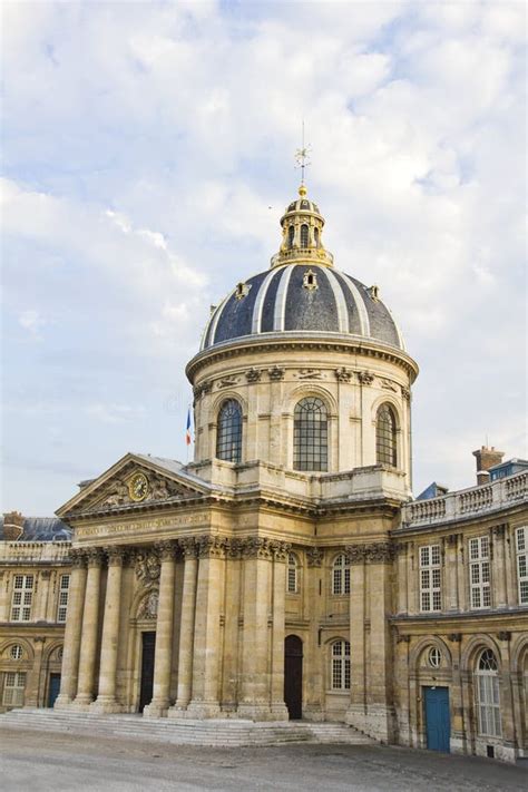 French Institute Institut De France Paris Stock Image Image Of