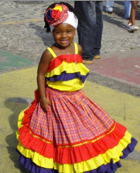 Jamaica Women Traditional Costume