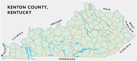 Kenton County Kentucky Kentucky Atlas And Gazetteer
