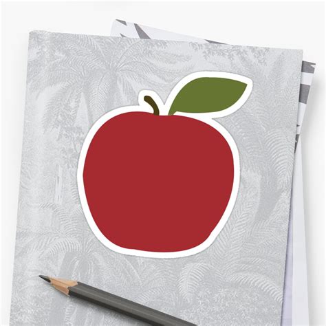Apple Sticker By Selinsdesigns Redbubble