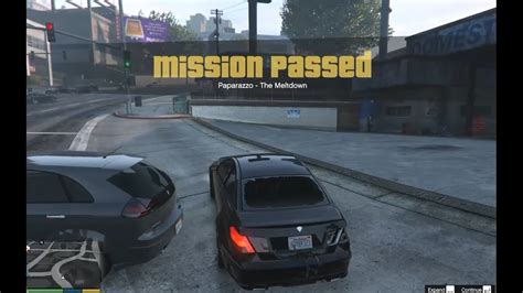 grand theft auto v gta 5 paparazzo the meltdown mission gameplay youtube