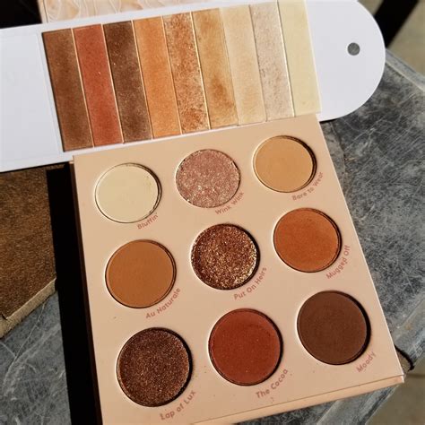 Colourpop Nude Mood Palette Swatches