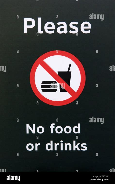 Printable No Food Or Drink Allowed Sign