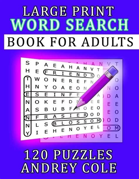 Large Print Word Search Book By Editors Of Thunder Bay Press The