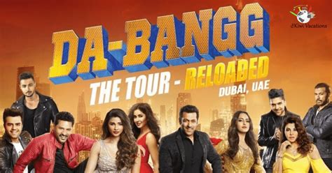 Events In Dubai Dubai Events Tickets Dabangg Reloaded Salman Khan