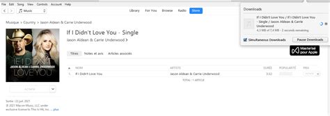 Jason Aldean Carrie Underwood If I Didnt Love You Single ITunes