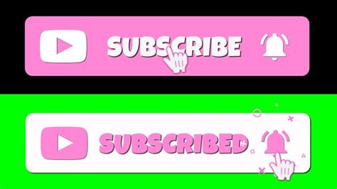 Pink Subscribe Button Subscribe Button Youtube Subscribe Button My
