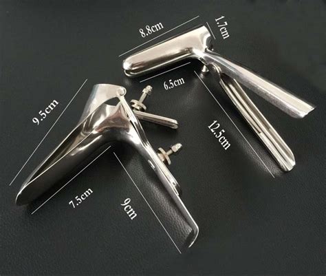 2pcsset Stainless Steel Anal Speculum Genitals Vaginal Dilator Metal Anal Device Medical Themed
