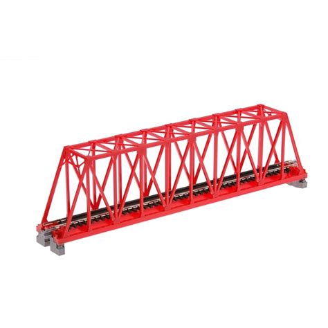 Kato 20 430 N Truss Bridge Single Track Red Metro Hobbies
