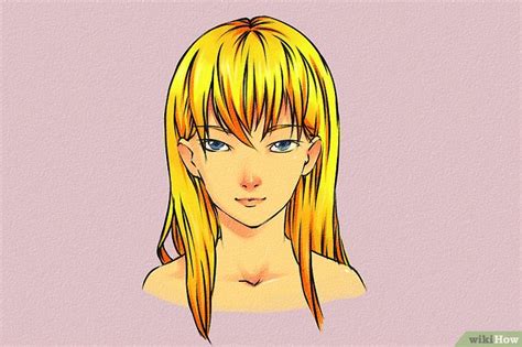 Anime Haare Zeichnen Wikihow