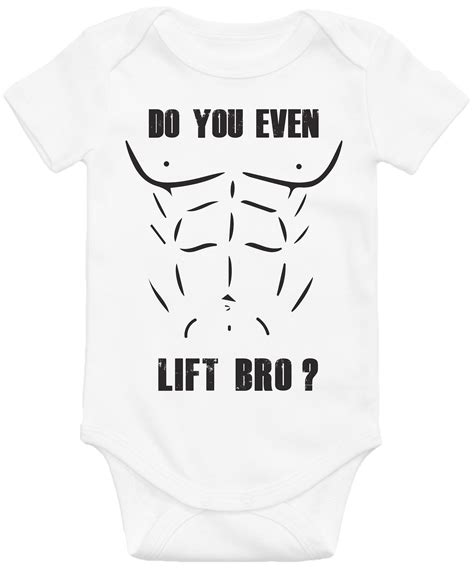 Do You Even Lift Bro Funny Gym Baby Onesie Cute Workout Etsy