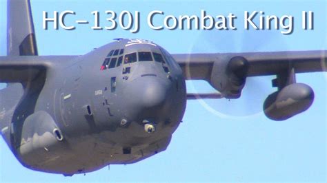 130th Rescue Squadron Hc 130j Combat King Ii Demonstration Youtube
