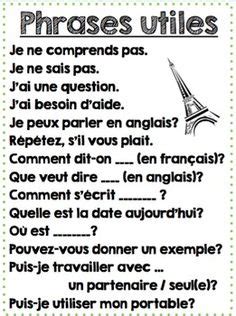 14 French sentences for kids ideas | french language lessons, french ...