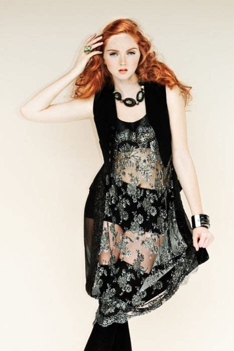 For Redheads Lily Cole Redhead Fashion Redhead Beauty