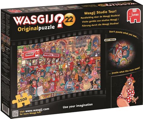 Jumbo Wasgij Original 22 Studio Tour Jigsaw Puzzle 1500 Piece Jigsaw