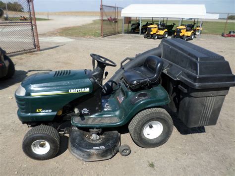 Craftsman T1000 Lawn Mower At Craftsman Tractor