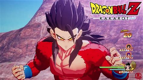 Dragon Ball Z Kakarot Super Saiyan 4 Gohan Gameplay And Boss Fights [1080p 60fps] Youtube