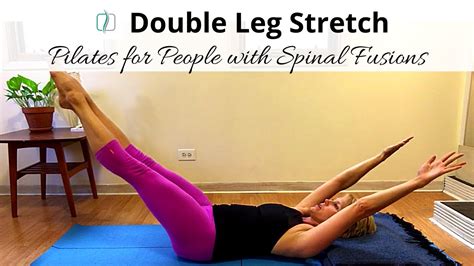 Double Leg Stretch Pilates For People With Spinal Fusions Youtube