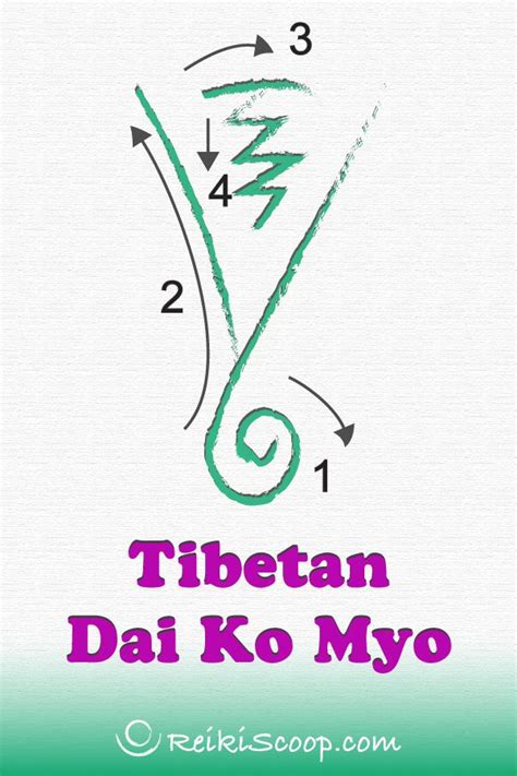 Tibetan Dai Ko Myo Learn Reiki Reiki Symbols Energy Healing Reiki