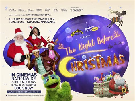 been to the movies cbeebies christmas show 2021 the night before christmas official trailer