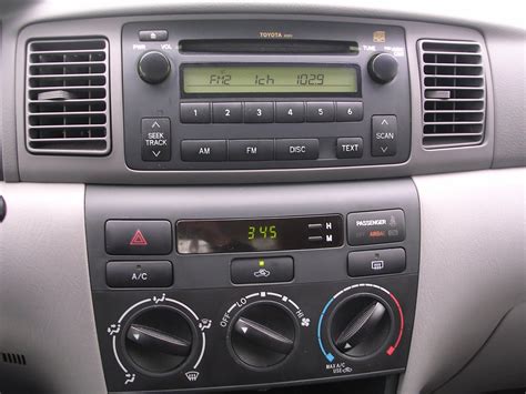 Harfey car radio fascia for 2003 2004 2005 2006 toyota corolla stereo dashboard audio frame cd trim bezel refitting indash. Earthy Cars Blog: EARTHY CAR OF THE WEEK: 2005 Blue Toyota Corolla