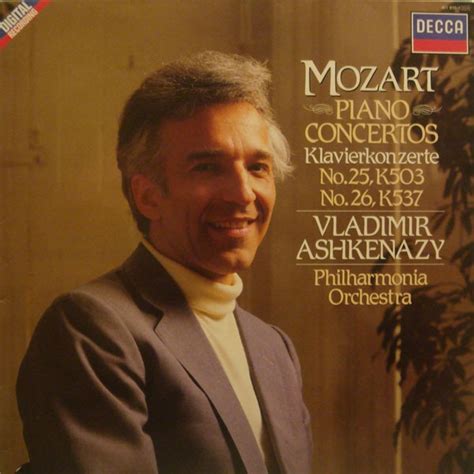 Mozart Philharmonia Orchestra Vladimir Ashkenazy Piano Concertos