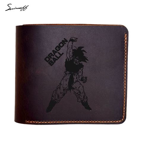Buy dragon ball z wallet young men and women students anime fashion short wallets japanese cartoon comics purse dollar price at www.jewel123.com! Genuine Leather Wallet laser engraved Dragon Ball Z Wallet Son Goku Cartoon Slim Wallet Purse ...