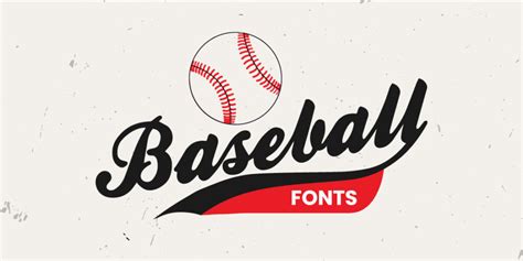 Top 15 Baseball Fonts For The Aspiring Logo Designer