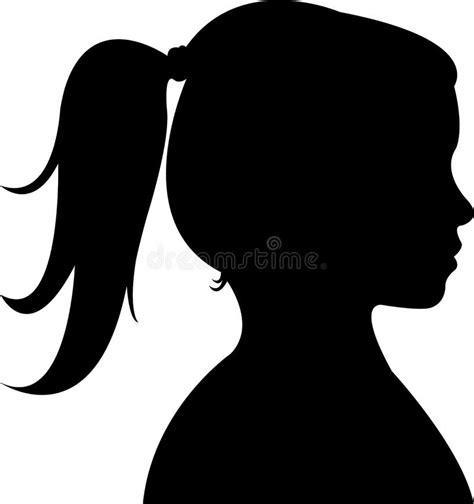 Child Head Silhouette Vector Stock Illustrations 15013 Child Head