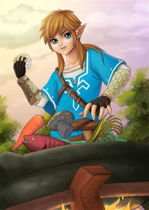Breath of the wild is noteworthy for taking a departure from previous conventions of the franchise the world is much bigger than any other zelda game before it, and link can now climb any tree, building, or cliff with ease, giving players the chance to explore every nook, cranny, and mountaintop. The Legend of Zelda : Breath of the Wild fanart by choyuki ...