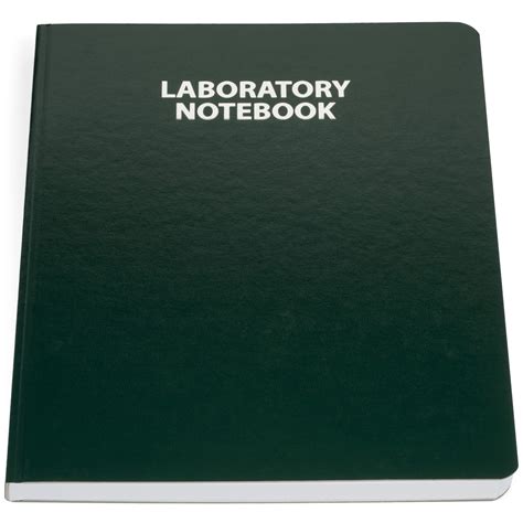 3001 Green Laboratory Notebook Scientific Notebook Company
