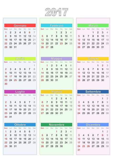 Calendario 2017