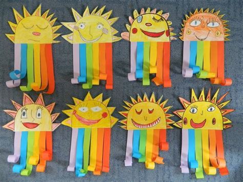 Sweet Rainbow Craft Rainbowcrafts Rainbow Crafts Preschool Art