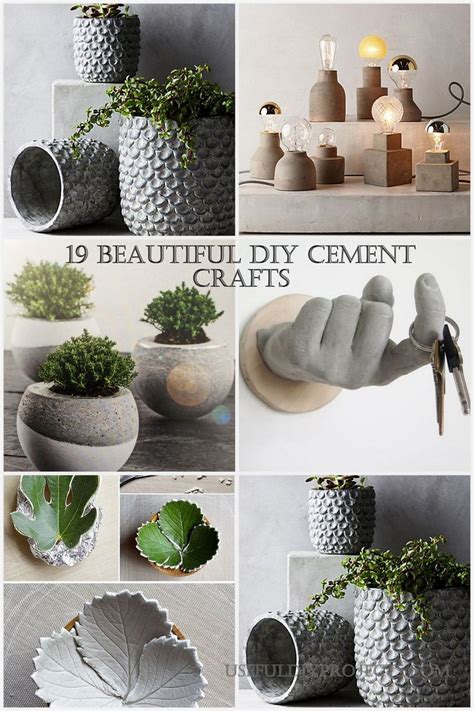 19 Beautiful Diy Cement Crafts To Add Diversity To Your Interior Decor
