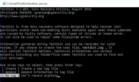 Recovering Files From A Raw Partition Using Testdisk Windows Os Hub