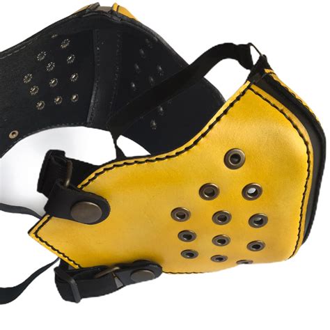 Leather Face Mask Protective Mask Motorcycle Mask Custom Etsy