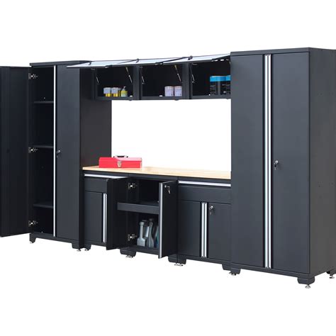 Garage storage & cabinet systems, freehold, nj. GStandard 9pc Classic Garage Cabinet Storage System 129 ...