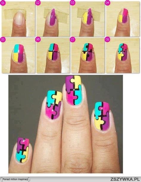Simple Nail Art Tutorial Step By Step Style Arena