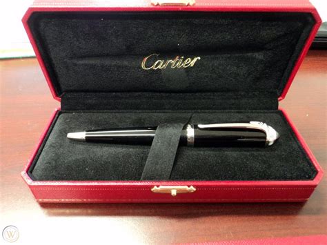 Cartier Ballpoint Pen Roadster De Cartier Bp Blk Comp Paf New In The