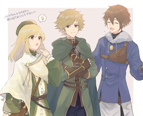 Miles Ashlan And Noelle Octopath Traveler And 1 More Drawn By