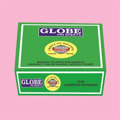 Globe Paper Pin Sheet At Rs 210box Pin For Paper In New Delhi Id