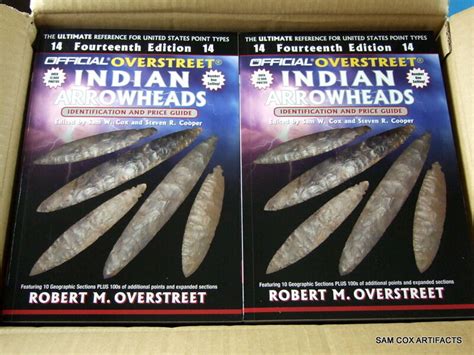 Overstreet Price Guide 14th Edition Wholesale Cases Indian Arrowheads